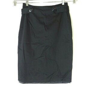 John Paul Richard Pencil Skirt Women Size 8 Black